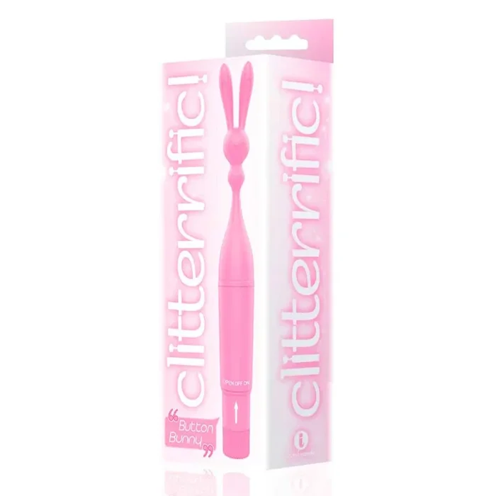 Icon Brands – The 9’s, Clitterific! Button Bunny Clitoral Stimulator