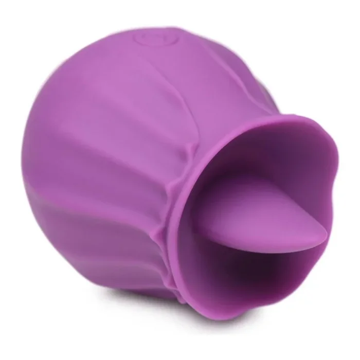 Inmi Bloomgasm Wild Violet Licking Silicone Stimulator Purple