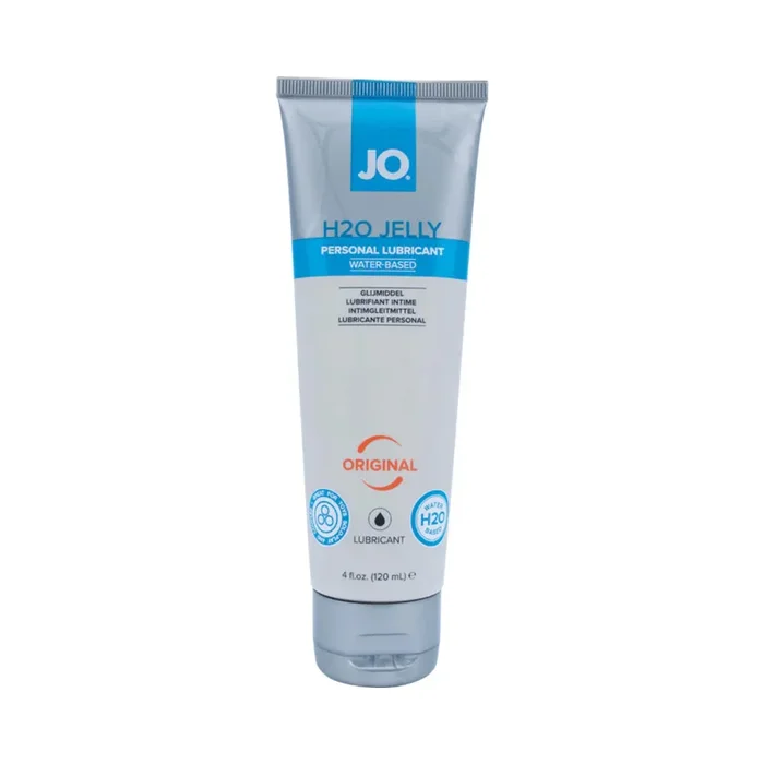 JO H2O Jelly Water-Based Lubricant 4 oz.