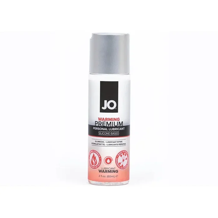 JO Premium Warming Silicone-Based Lubricant 2 oz.