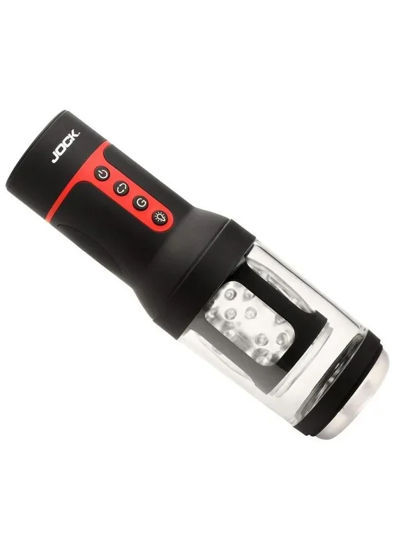 Jock Auto Spin Spinning and Thrusting Rechargeable Masturbator