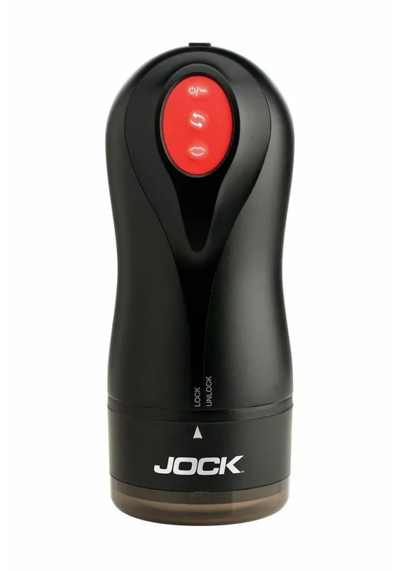 Jock Gyroblast Gyrating, Sucking and Vibrating Rechargeable Masturbator