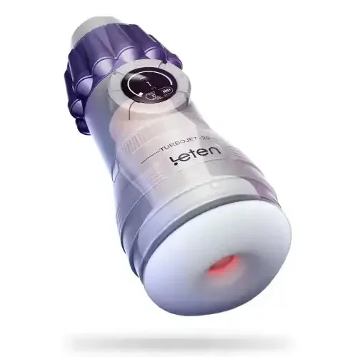 Leten Powerful Blasting Automatic Vibration Stroker with 10 Suction & Vibration Modes, Voice Interaction
