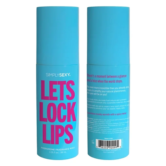 Lets Lock Lips – Pheromone Fragrance Mists 3.35 Oz