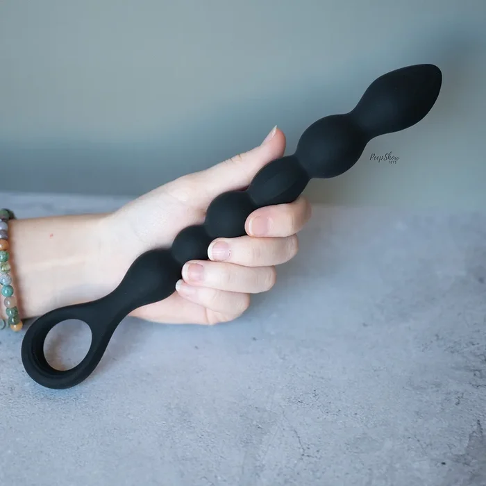 LEVELZ Beaded Snake Silicone Anal Probe