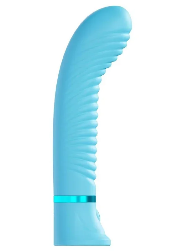 Loveline Divine 10 Function Rechargeable Silicone Ribbed G-Spot Vibrator