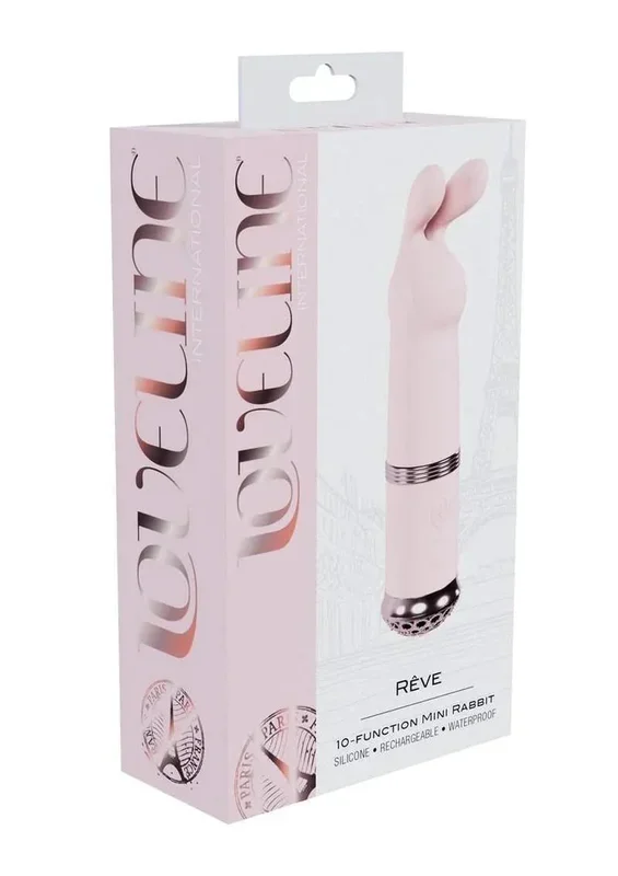 Loveline Reve 10 Function Silicone Rechargeable Mini Rabbit