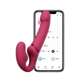 Lovense Lapis Rechargeable Silicone Dual End Strapless Strap-On Dildo