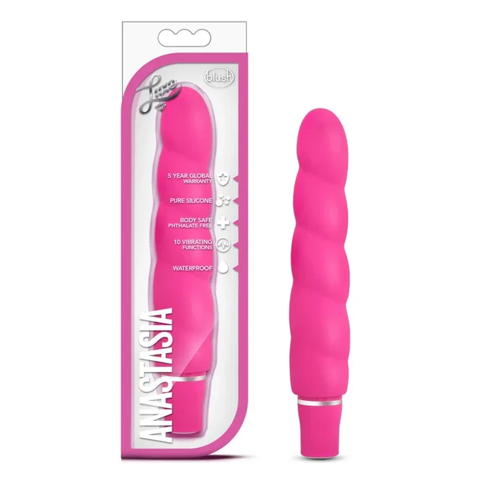 Luxe By Blush® | Anastasia Pink 6.5-Inch Vibrator
