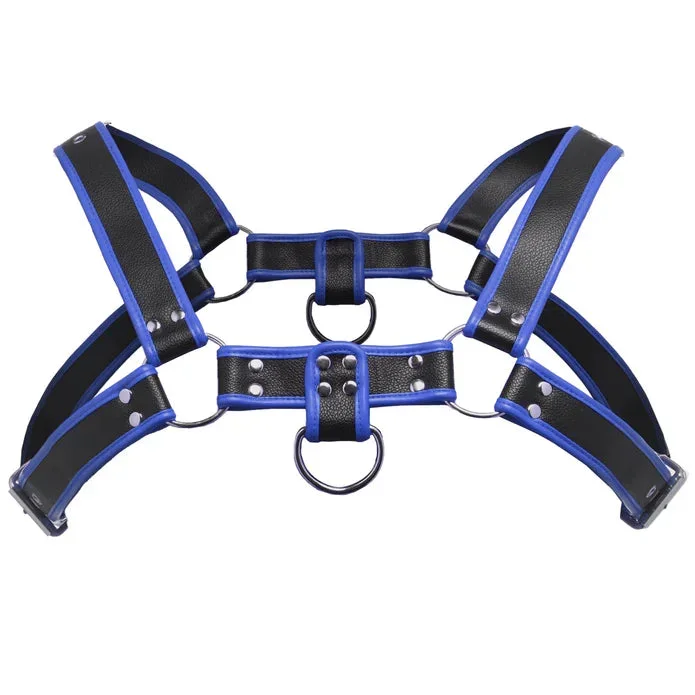 Master Series Bulldog Harness Blue