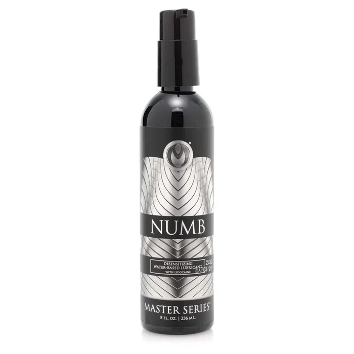 Master Series Numb Desensitizing Lubricant with Lidocaine 8oz
