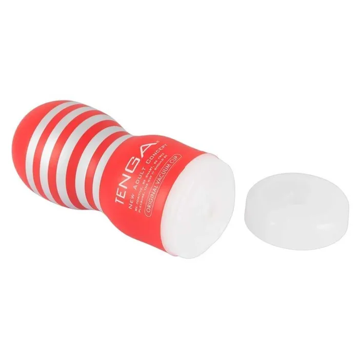 Masturbator “TENGA Original Vacuum Cup” – Deep Throat Feeling 15.5 cm (rot)