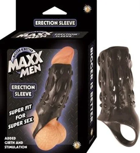 Maxx Men Erection Sleeve – Black