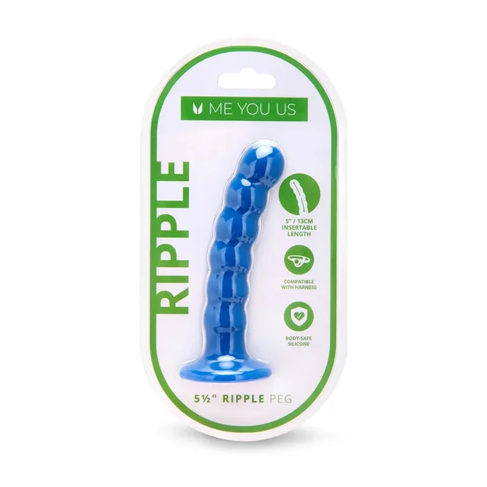 Me You Us 5.5 in. Ripple G-Spot Peg