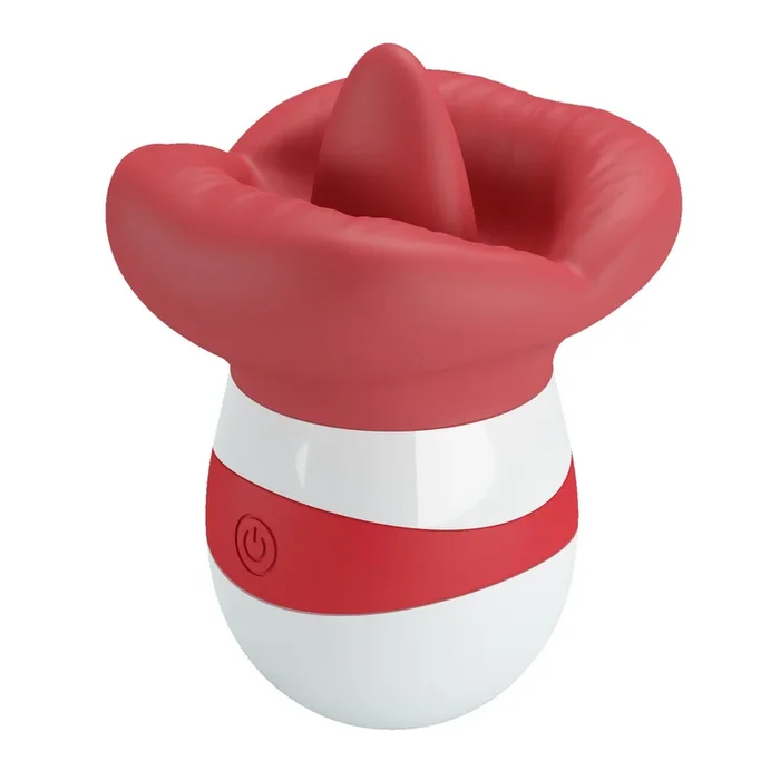 Mina the Flaming Lips Tongue Licking Vibe Red