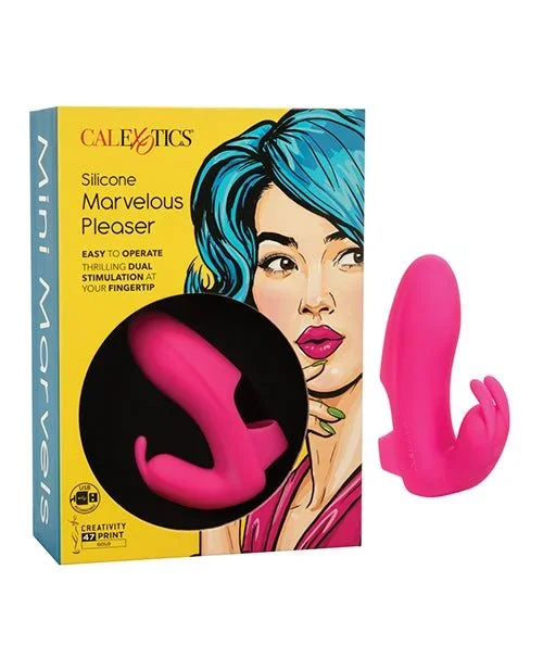 Mini Marvels Silicone Marvelous Pleaser – Pink