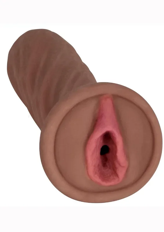 Mistress Natalia Vibrating Bioskin Dual Density Stroker – Pussy