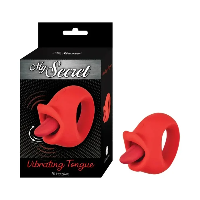 My Secret Vibrating Tongue Rechargeable Silicone Clitoral Stimulator