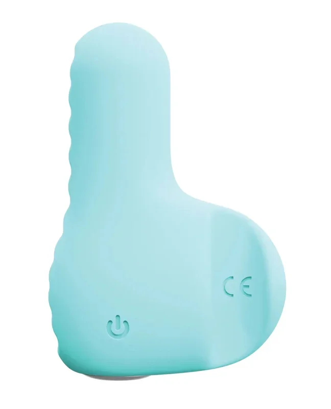Nea Rechargeable Finger Vibe – Tease Me Turquoise