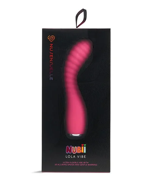Nu Sensuelle Lola Nubii Flexible Warming Vibe – Pink