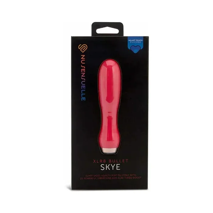 Nu Sensuelle Skye Velvet Touch with Turbo Rechargeable Silicone Bullet
