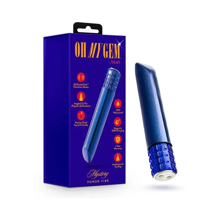 Oh My Gem Mystery Rechargeable Bullet Vibrator – Elevate Your Sensual Experience