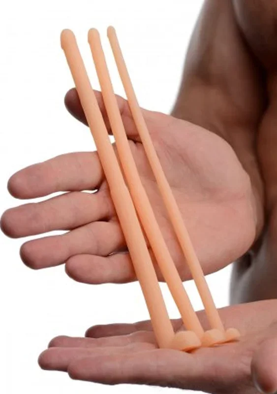 penis plug dildo set