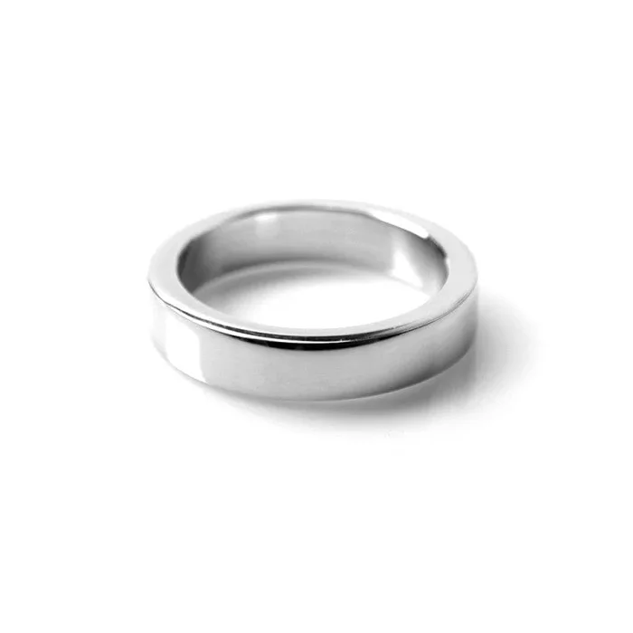 Penis ring stainless steel 1.0 cm thick