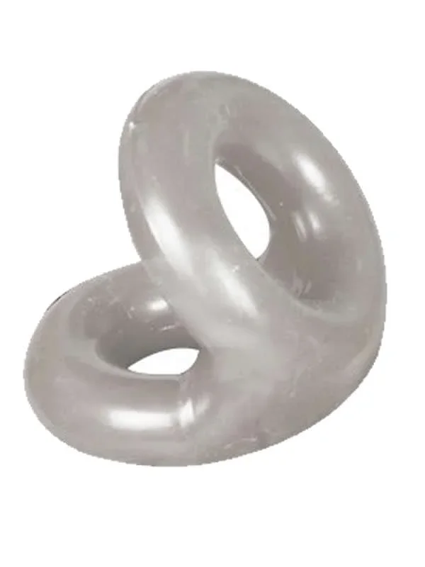 Penis ring testicle trainer grey