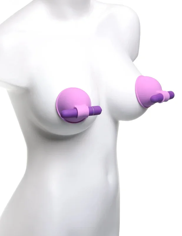 Pipedream Vibrating Breast Suck-Hers