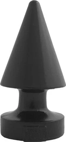 Plug anal Domestic Partner Crack Attack noir 18 x 8 cm