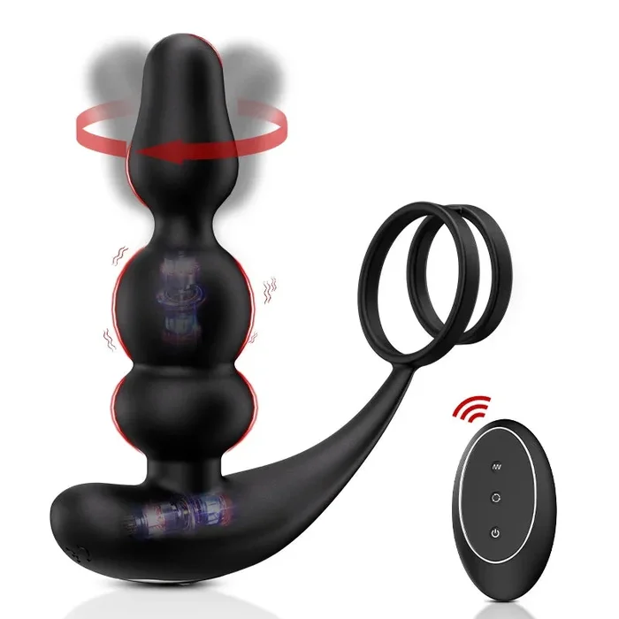 PM14 Automatic Prostate Stimulator with Remote Control and 9 Vibrating Function