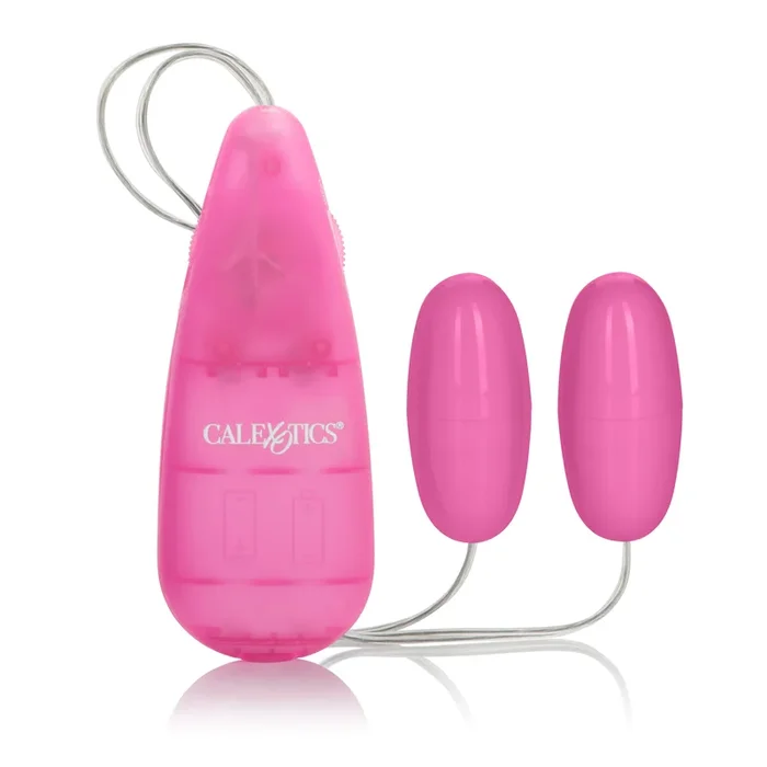 Pocket Exotics Vibrating Double Passion Bullets Pink