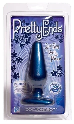 Pretty Ends Iridescent Butt Plugs – Medium – Midnight Blue