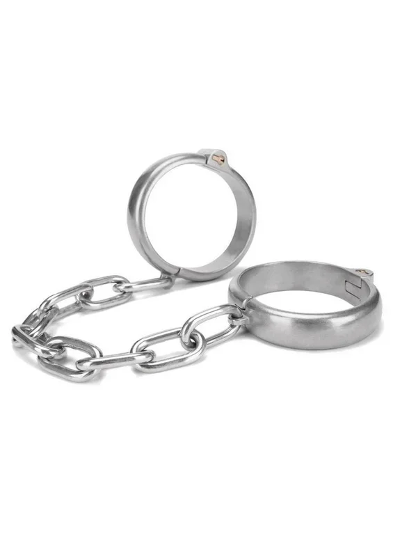Prowler Red Heavy Duty Metal Ankle Cuffs – Stainless