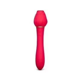 Rechargeable Dual Ended Rose Suction Vibrator