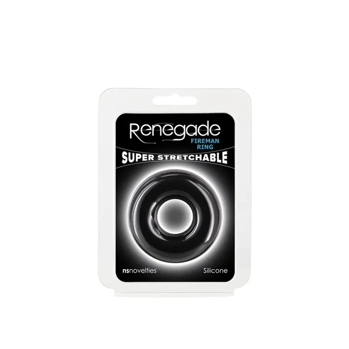 Renegade – Fireman Ring – Large – Black