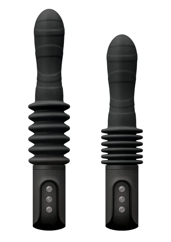Renegade Rechargeable Deep Stroker Silicone Thrusting Vibrating Wand Massager