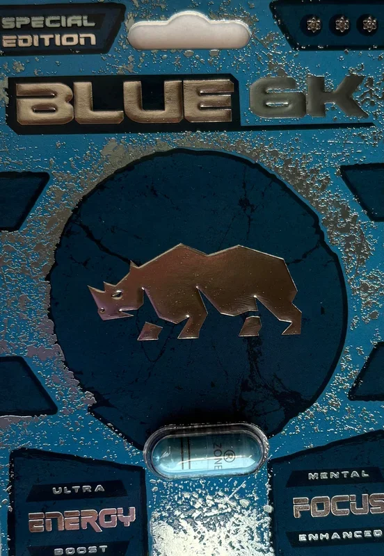 RHINO 6k Blue Male Enhancement Pill