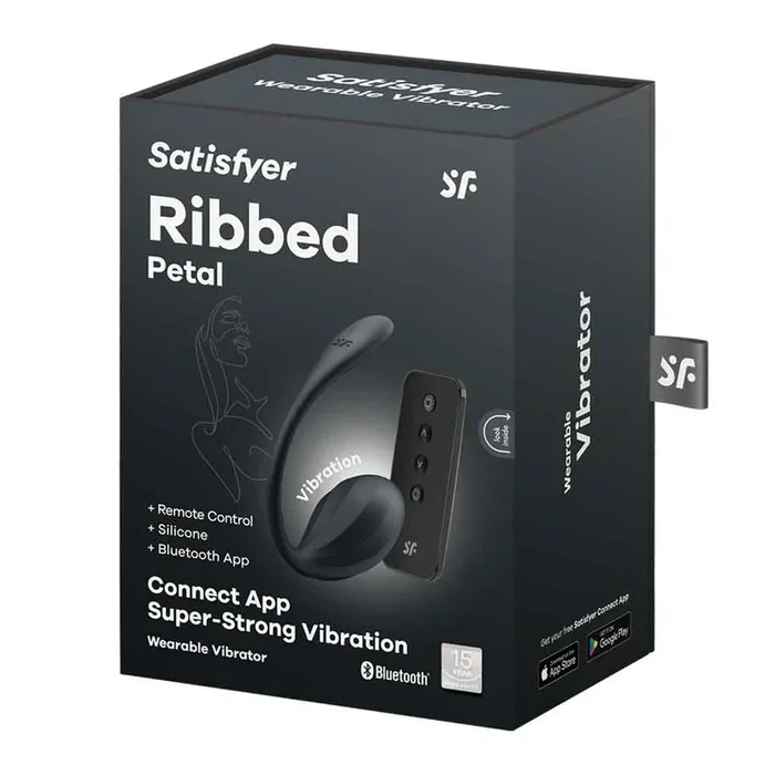 Ribbed Petal Connect App – Black