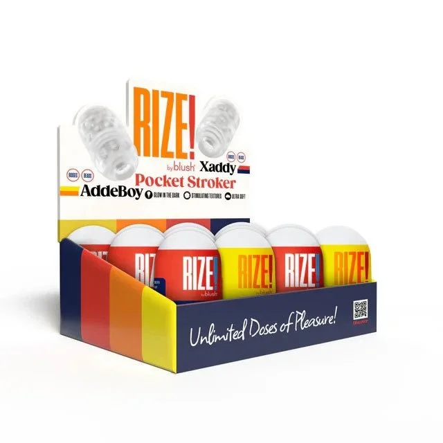 Rize – the Pill Mini Stroker – 12 Pack Display
