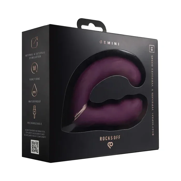 Rocks-Off Gemini Dual Stimulator – Wearable C & G-Spot Vibrator