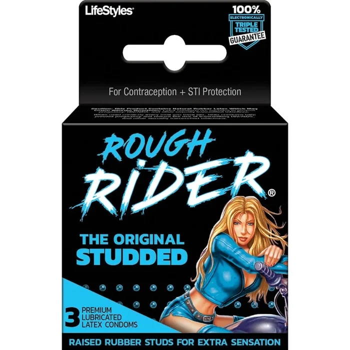 Rough Rider – Original Studded – 3 Pack