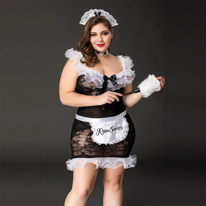 Sexy Maid Costume Queen Size