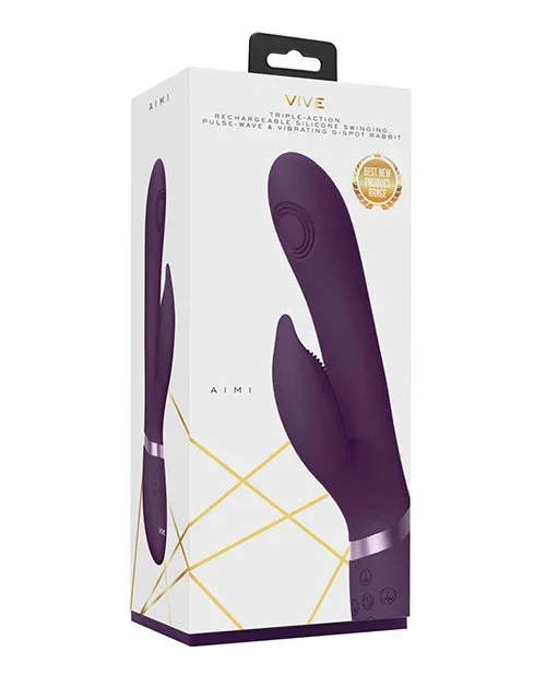 Shots Vive Aimi Pulse G-Spot Rabbit – Purple