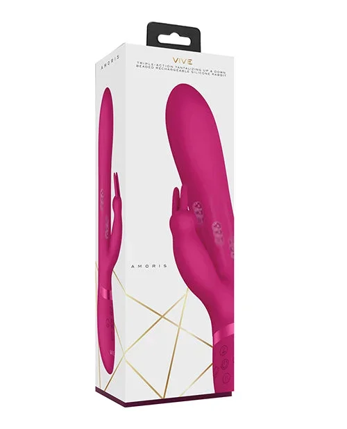 Shots Vive Amoris Stimulating Beads Rabbit – Pink