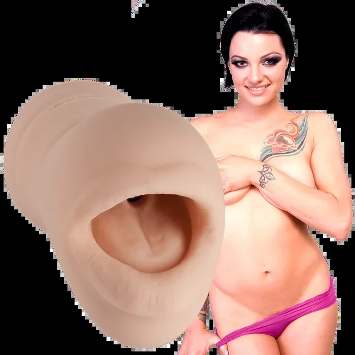 Signature Strokers Belladona’s Throat Fucker Ultraskyn Masturbator – Mouth