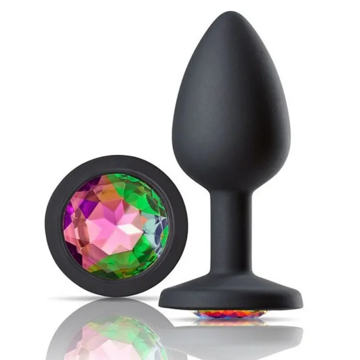 Silicone Jeweled Anal Plug – Perfect For Beginners!