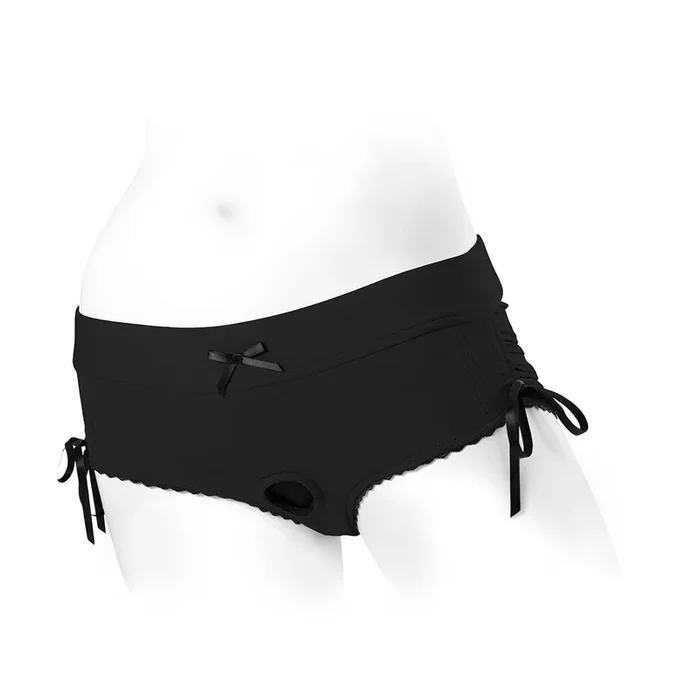 SpareParts Sasha Harness Black-Black Nylon – Small