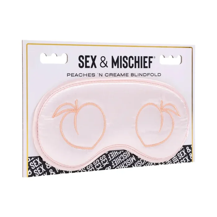 Sportsheets Sex & Mischief Peaches ‘n CreaMe Blindfold